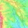 Chapeltown topographic map, elevation, terrain