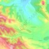 Gabrieis topographic map, elevation, terrain