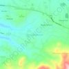 Talumpok West topographic map, elevation, terrain
