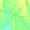 McDonald topographic map, elevation, terrain