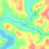 Wilmington topographic map, elevation, terrain