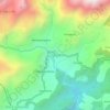 Kalupahana topographic map, elevation, terrain