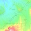 Placitas topographic map, elevation, terrain