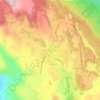 Howell Mountain topographic map, elevation, terrain