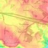 Westenhanger topographic map, elevation, terrain