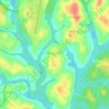 Nkolméfou I topographic map, elevation, terrain