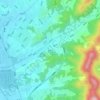 Undong-dong topographic map, elevation, terrain