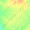 Nubia topographic map, elevation, terrain