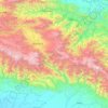 Distrik Yogosem topographic map, elevation, terrain