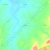 Qaysan topographic map, elevation, terrain