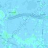 Pauluspolder topographic map, elevation, terrain