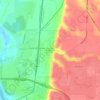 Lime Valley Mobile Home Park topographic map, elevation, terrain