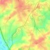 Roebuck topographic map, elevation, terrain