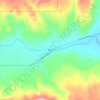 Wapiti topographic map, elevation, terrain