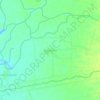 Tagumpay topographic map, elevation, terrain