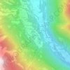Corzoneso topographic map, elevation, terrain