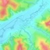 Hosman topographic map, elevation, terrain