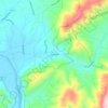 Dry Creek topographic map, elevation, terrain