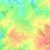 La Broue topographic map, elevation, terrain