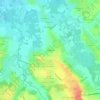 Les Rippes topographic map, elevation, terrain