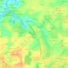 Kergoat topographic map, elevation, terrain