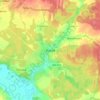 Жуков topographic map, elevation, terrain