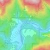 Big Bend topographic map, elevation, terrain