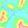 Osage topographic map, elevation, terrain