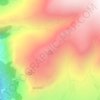 Prest topographic map, elevation, terrain