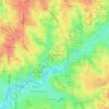 Old Providence topographic map, elevation, terrain