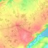 Les Rues topographic map, elevation, terrain