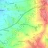 Marsh Green topographic map, elevation, terrain