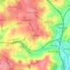 Riddings topographic map, elevation, terrain