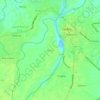Mobo topographic map, elevation, terrain