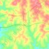 Goode topographic map, elevation, terrain