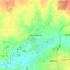 Saham Toney topographic map, elevation, terrain