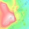 The Quiraing topographic map, elevation, terrain