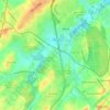 Iris Acres topographic map, elevation, terrain