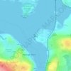 Marino Point topographic map, elevation, terrain