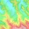 Dâncu topographic map, elevation, terrain