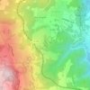 Les Rioux topographic map, elevation, terrain