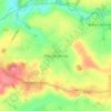 Pillerton Hersey topographic map, elevation, terrain