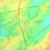 Woodside topographic map, elevation, terrain