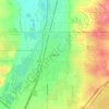 Brighton topographic map, elevation, terrain