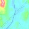 Careywood topographic map, elevation, terrain