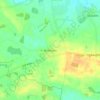 Bickerton topographic map, elevation, terrain