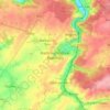 Ham-sur-Heure-Nalinnes topographic map, elevation, terrain