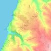 Magoito topographic map, elevation, terrain