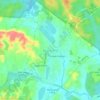 Batu Arang topographic map, elevation, terrain