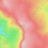 Margery Hill topographic map, elevation, terrain